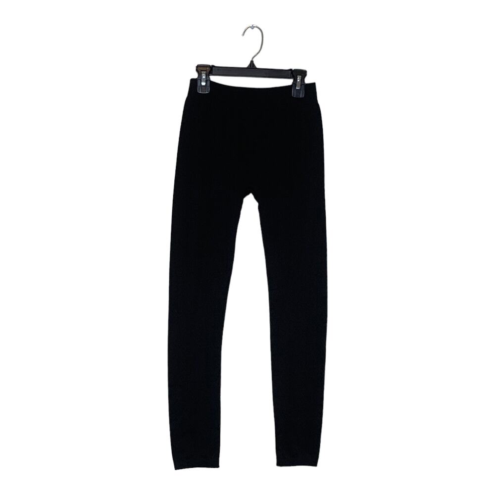 Gloria Vanderbilt black knit leggings S/M